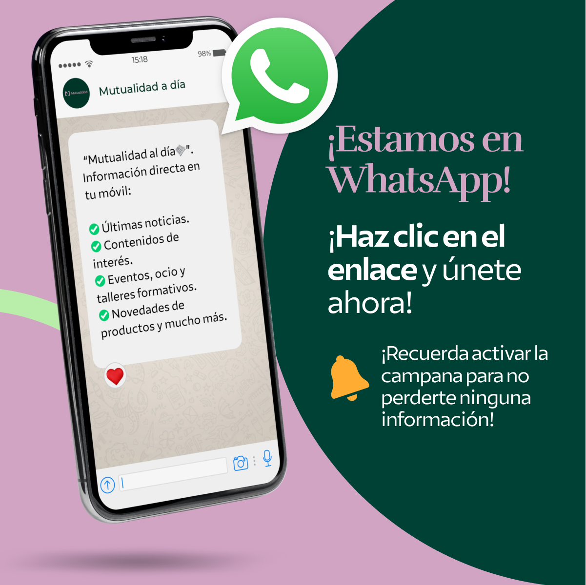 canal de whatsapp